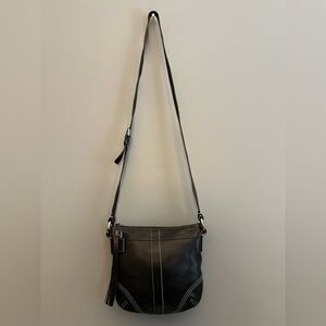 Coach Vintage Swing Pack Crossbody/Shoulder Bag In Dark Navy